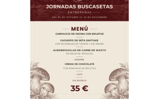 Entrepeñas se suma a las Jornadas Buscasetas 2026 con un menú dedicado a las setas y los sabores de León