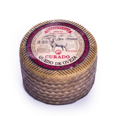 Queso de oveja puro curado