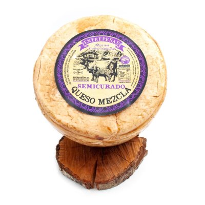 Queso mezcla de oveja y vaca semicurado